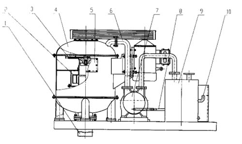 真空除气器结构